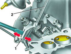  Регулировка частоты вращения пуска двигателя Audi 100